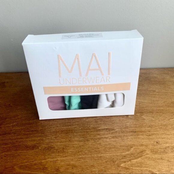 💗 4-Pack Mai NWT Classic Bottom Lingerie & Swimwear Panties - Picture 7 of 14
